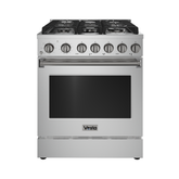 Oregon 30 inch Silver Full Gas Range