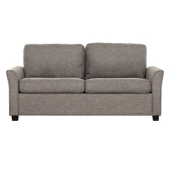 Convertible Sleeper Sofa Couch with USB Ports, Modern Living Room Furniture Full-Size Sofa Bed, Grey