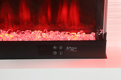Peseux 71 TV Stand w/ Electric Fire Place