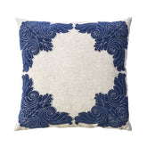 Beth Natural/Indigo 20" X 20" Pillow, Natural & Indigo (2/CTN)