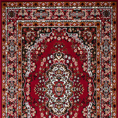 SHINTA Red 5' X 8' Area Rug