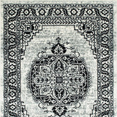 Serang Gray/Black 5' X 7' Area Rug