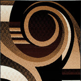 Blitar Brown/Black 5' X 7' Area Rug