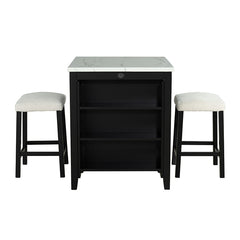 Chalcedony 3 Pc. Dining Table Set