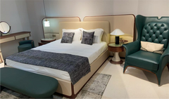 Contemporary Bedroom & Lounge Suite — 9 Pieces—Preorder