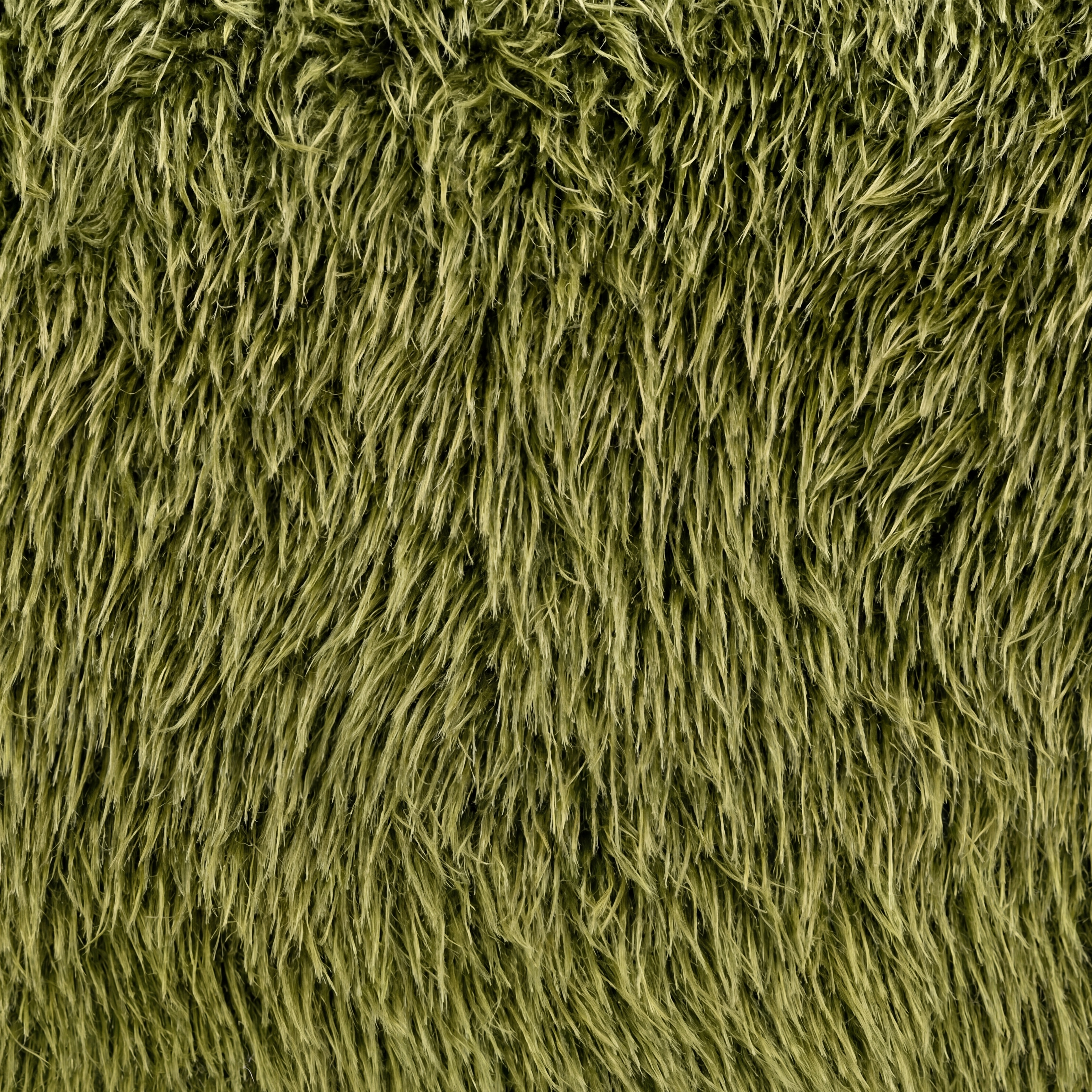 Darwen Faux Fur Seating Collection (Green)