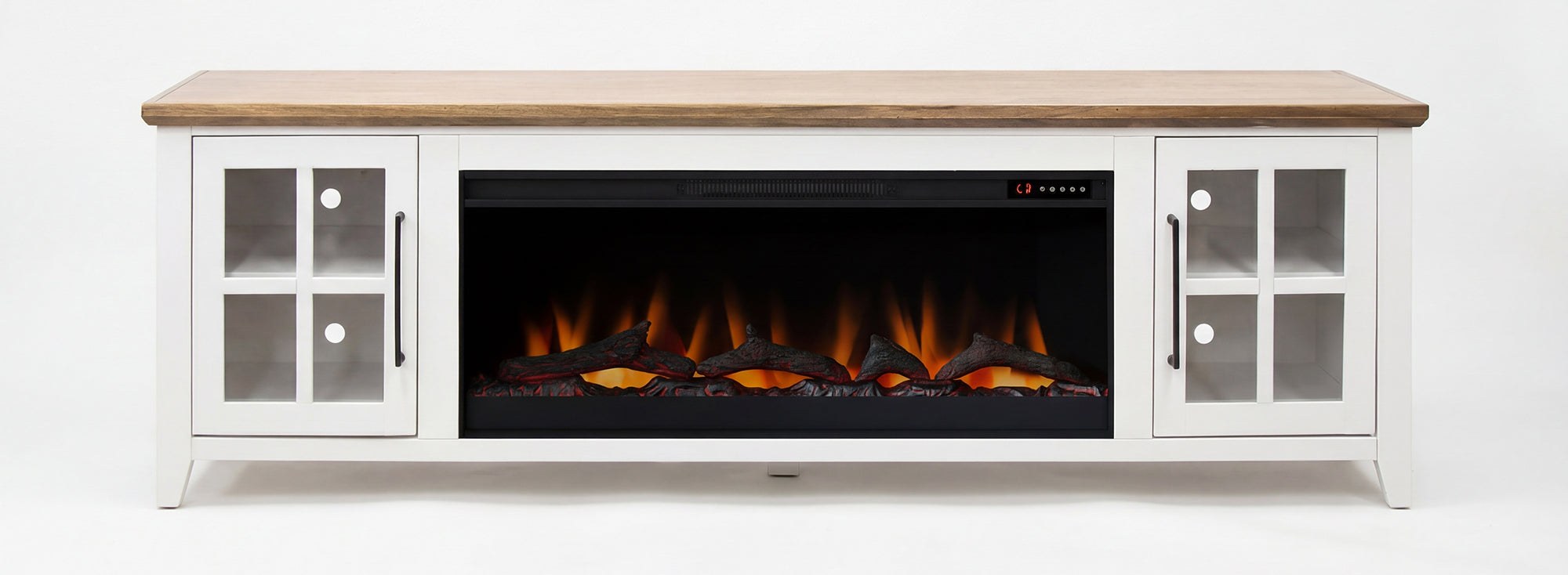 Providence Fireplace Console Fireplace TV Stand Minimal Assembly Required