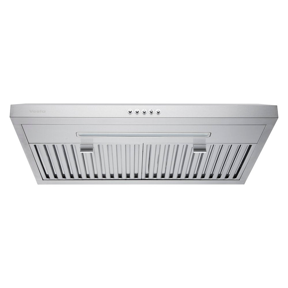 Charlotte 30 inch Silver Under-Cabinet Range Hood