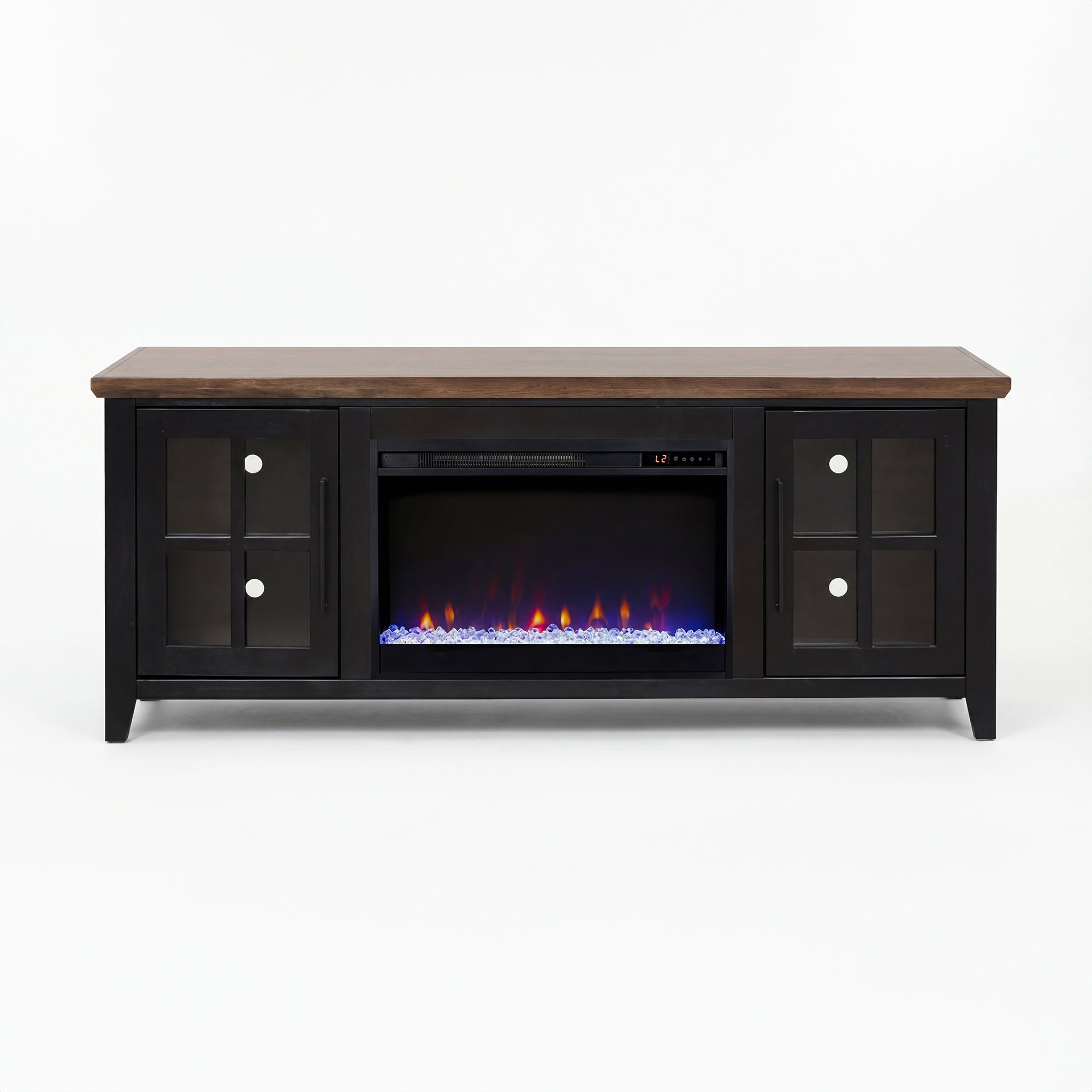 Providence Fireplace Console Fireplace TV Stand Minimal Assembly Required