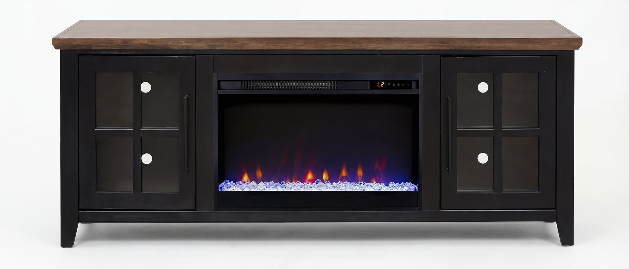 Providence Fireplace Console Fireplace TV Stand Minimal Assembly Required