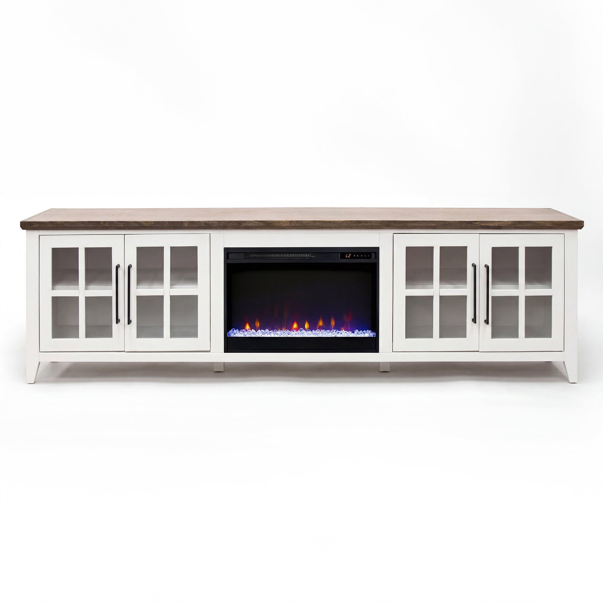 Providence Fireplace Console Fireplace TV Stand Minimal Assembly Required