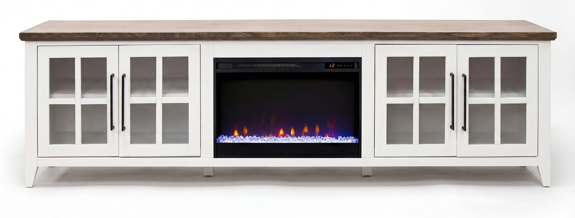 Providence Fireplace Console Fireplace TV Stand Minimal Assembly Required