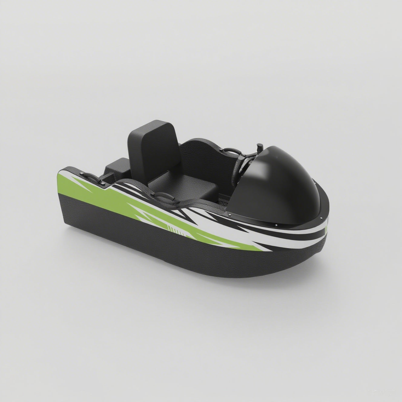 Electric Kart Boat with Jet Motor Power 15KW 4.5KWH Max Speed 34MPH