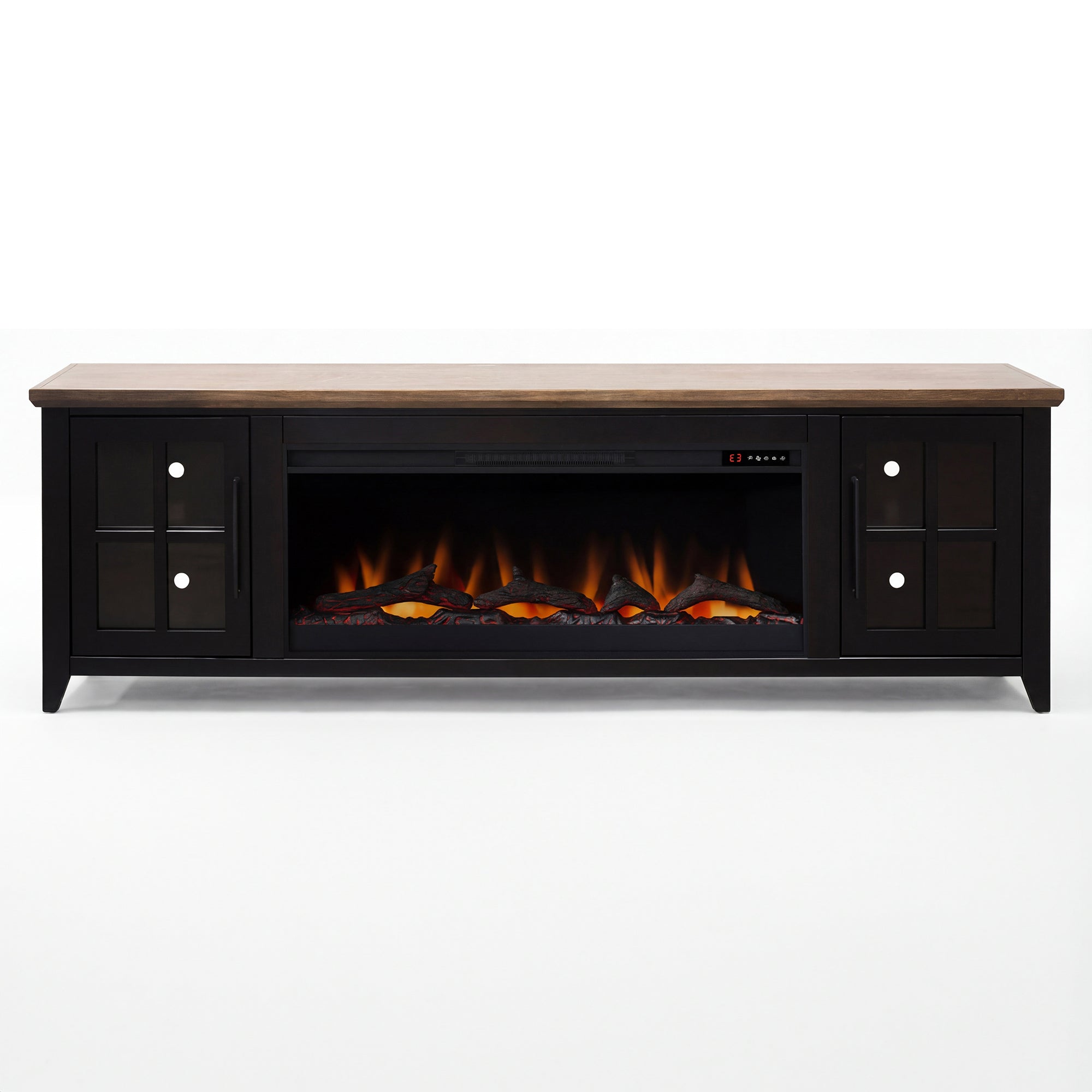 Providence Fireplace Console Fireplace TV Stand Minimal Assembly Required
