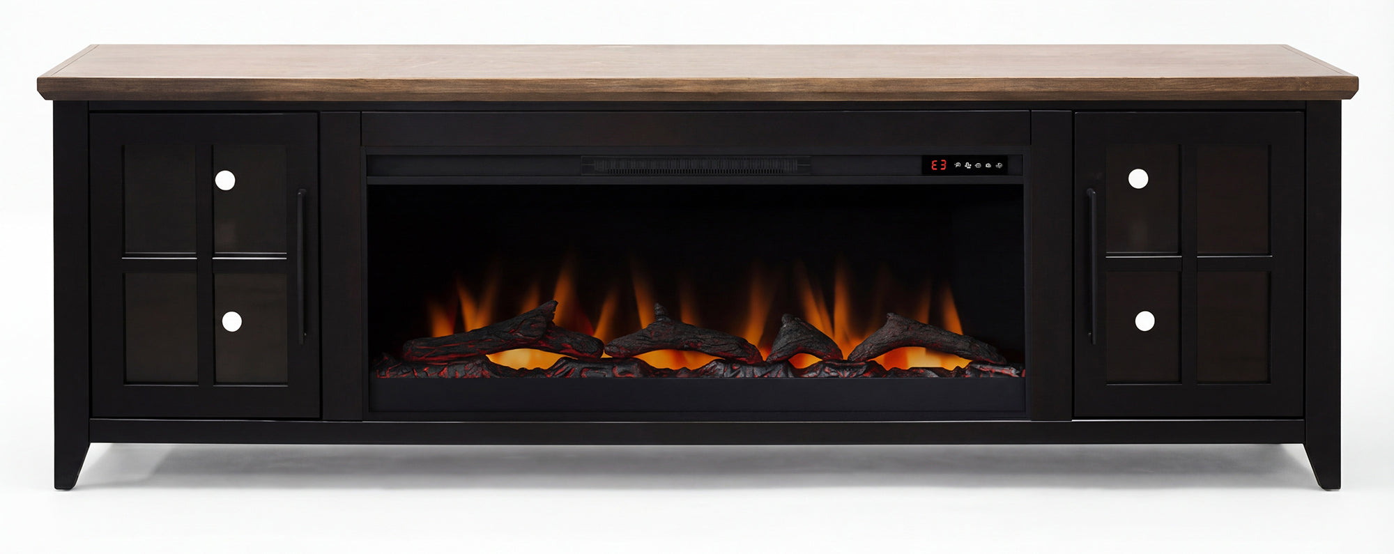 Providence Fireplace Console Fireplace TV Stand Minimal Assembly Required