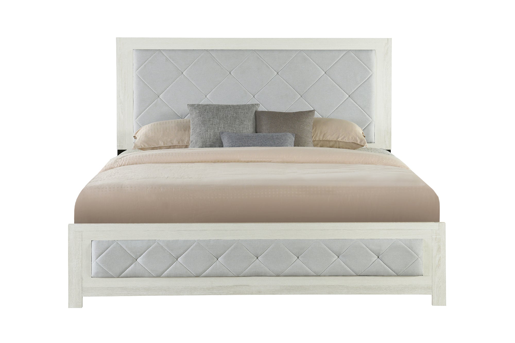 Jehoram Beige Linen&Beige Estern King Bed