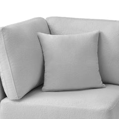 Chauncy  Corner Wedge Chair - Gray