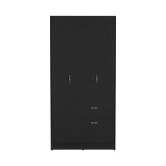 2-Piece Bedroom Set, Armoire and Dresser, Wenge and Pine
