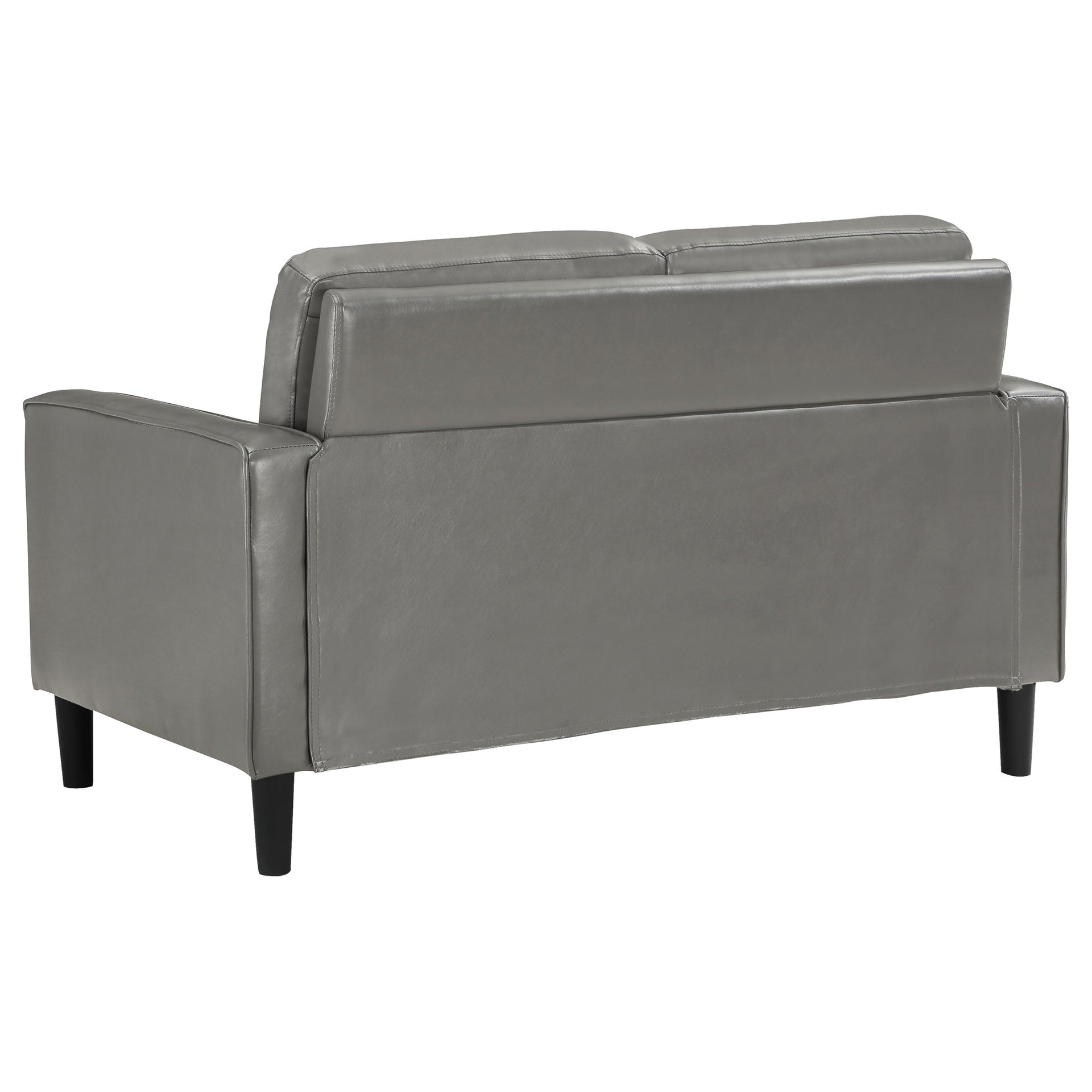 Farallone Grey 3-piece Track Arm Sofa Set