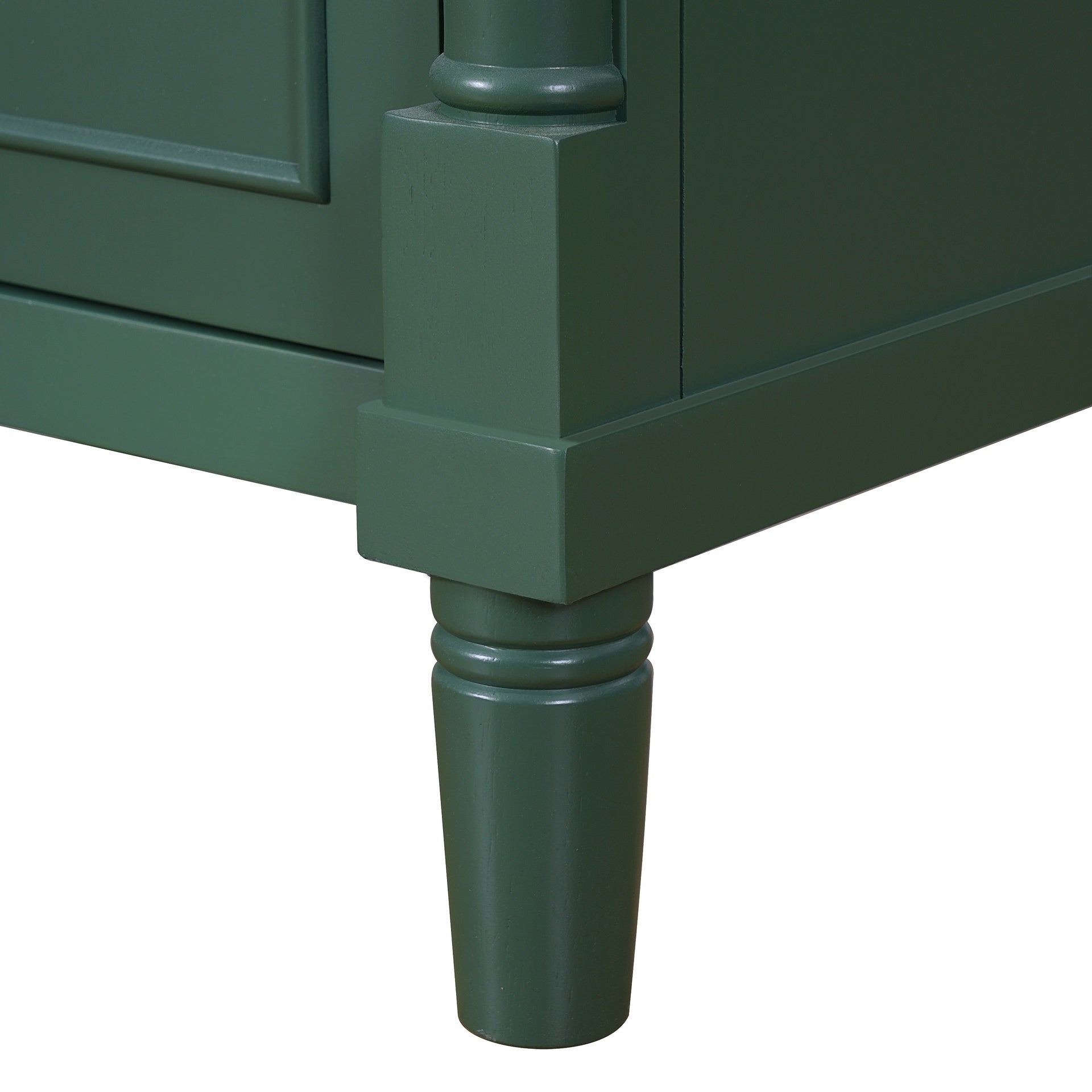 24" Bathroom Vanity with Integrated Ceramic Sink, Bathroom Cabinet with 2 Doors, Single Sink Bathroom Vanity for Small and Medium Restroom