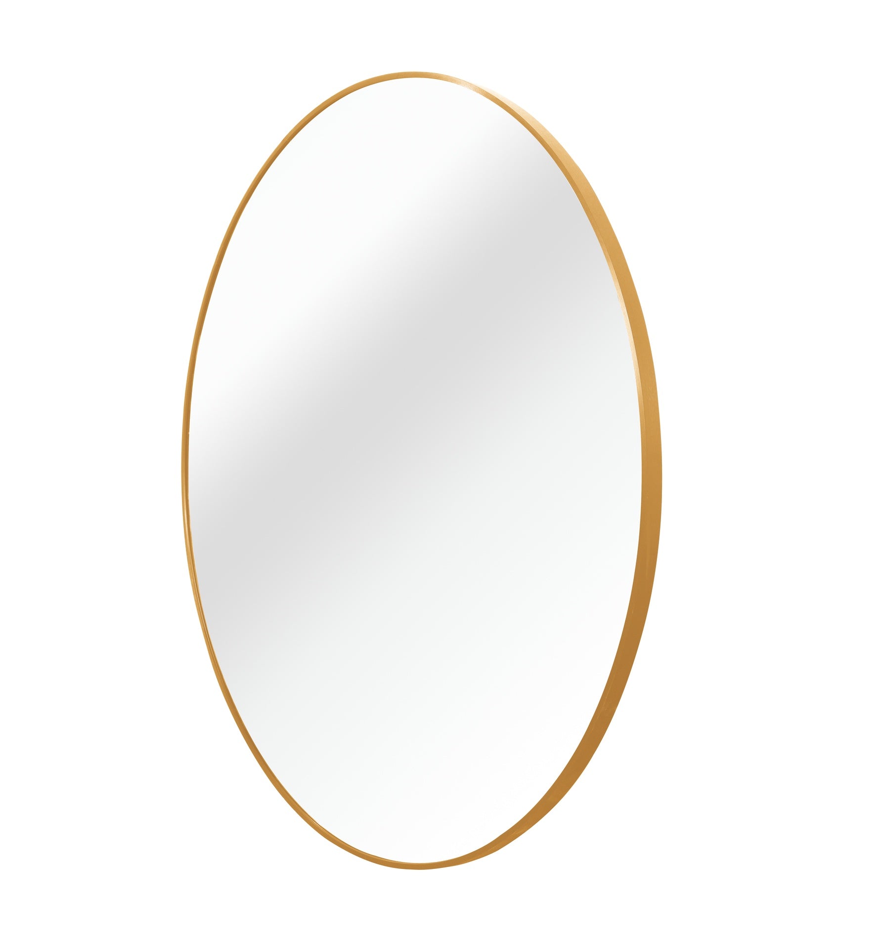 30 Inch Gold Metal Framed Round Bathrrom Mirror for Wall.(W2203P182022)