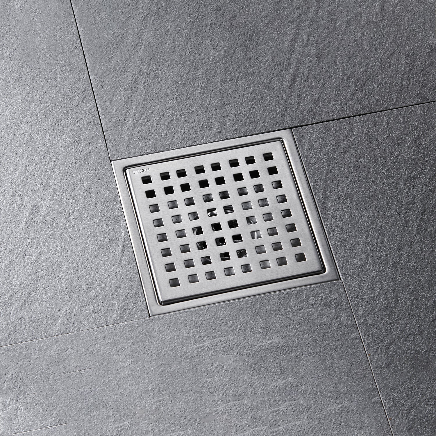 6 inch Grid Shower Floor Drain