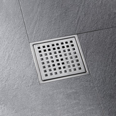 6 inch Grid Shower Floor Drain