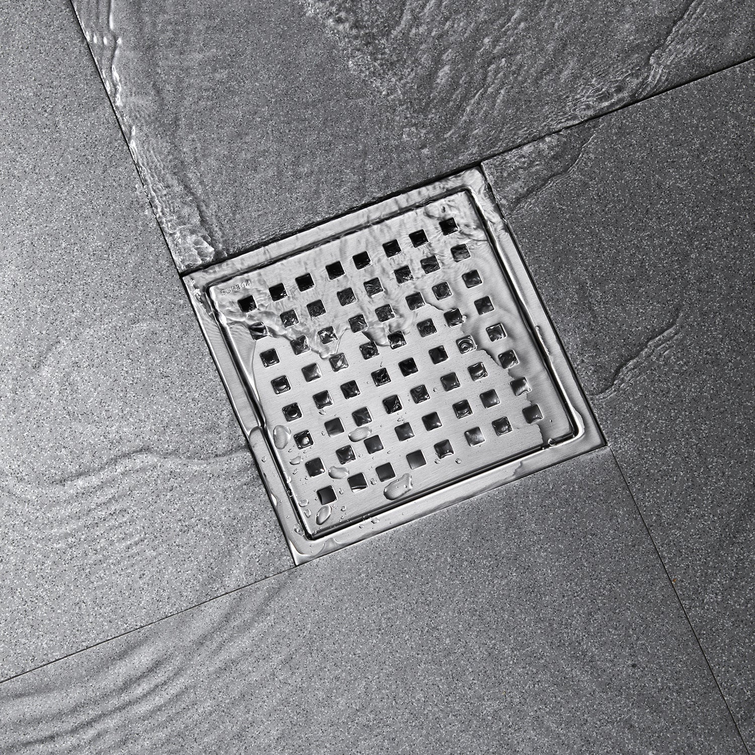 6 inch Grid Shower Floor Drain
