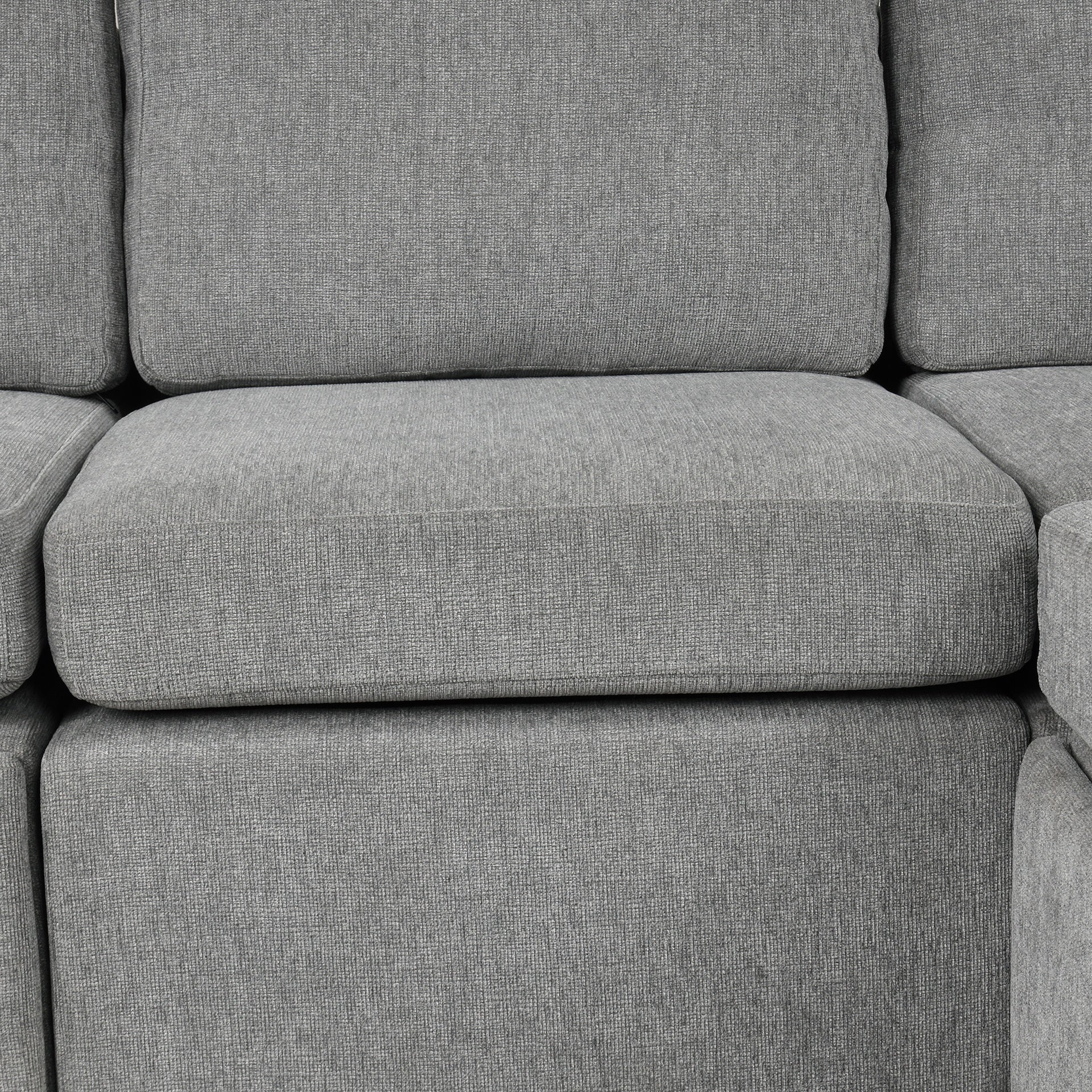 109.1" Sectional Sofa Convertible Pull-out Sofa Bed L-shaped Sofa U-shaped Sofa with a Movable Storage Ottoman for Living Room, Gray