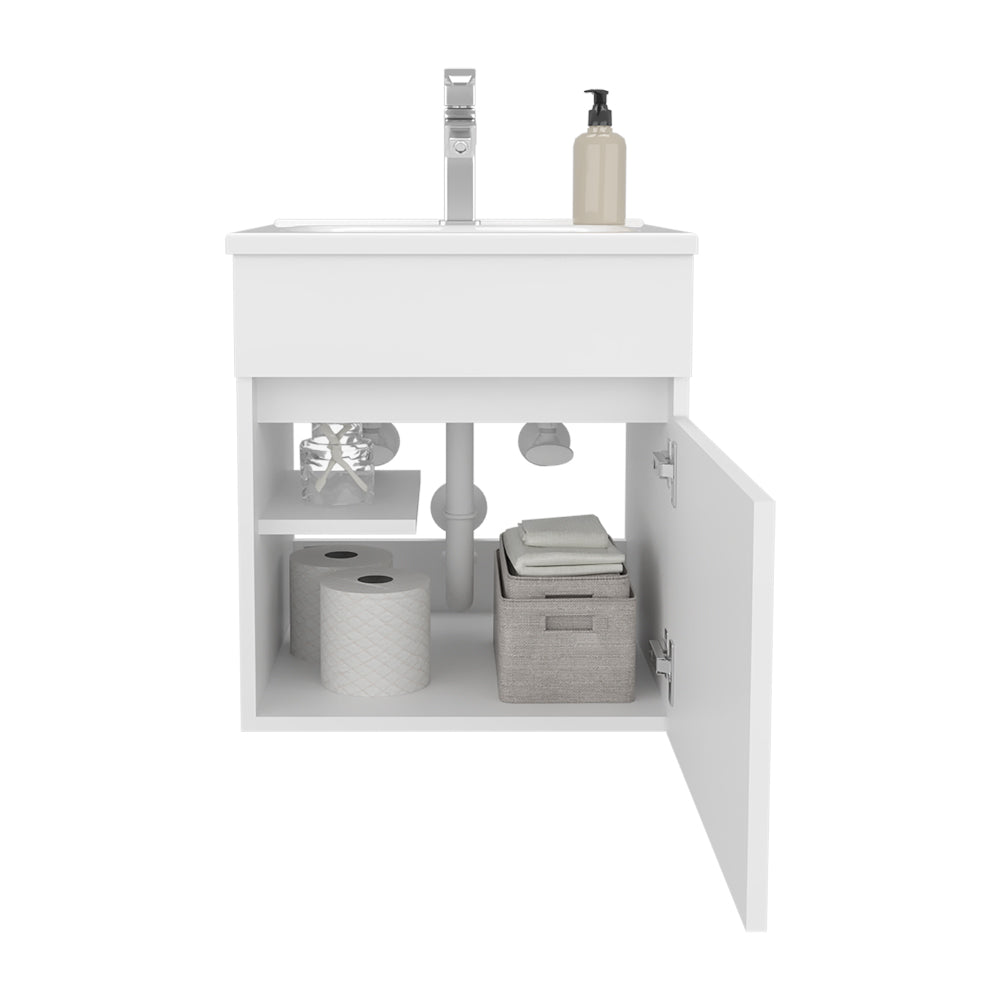 Newell Vanity Sink, Bathroom, White