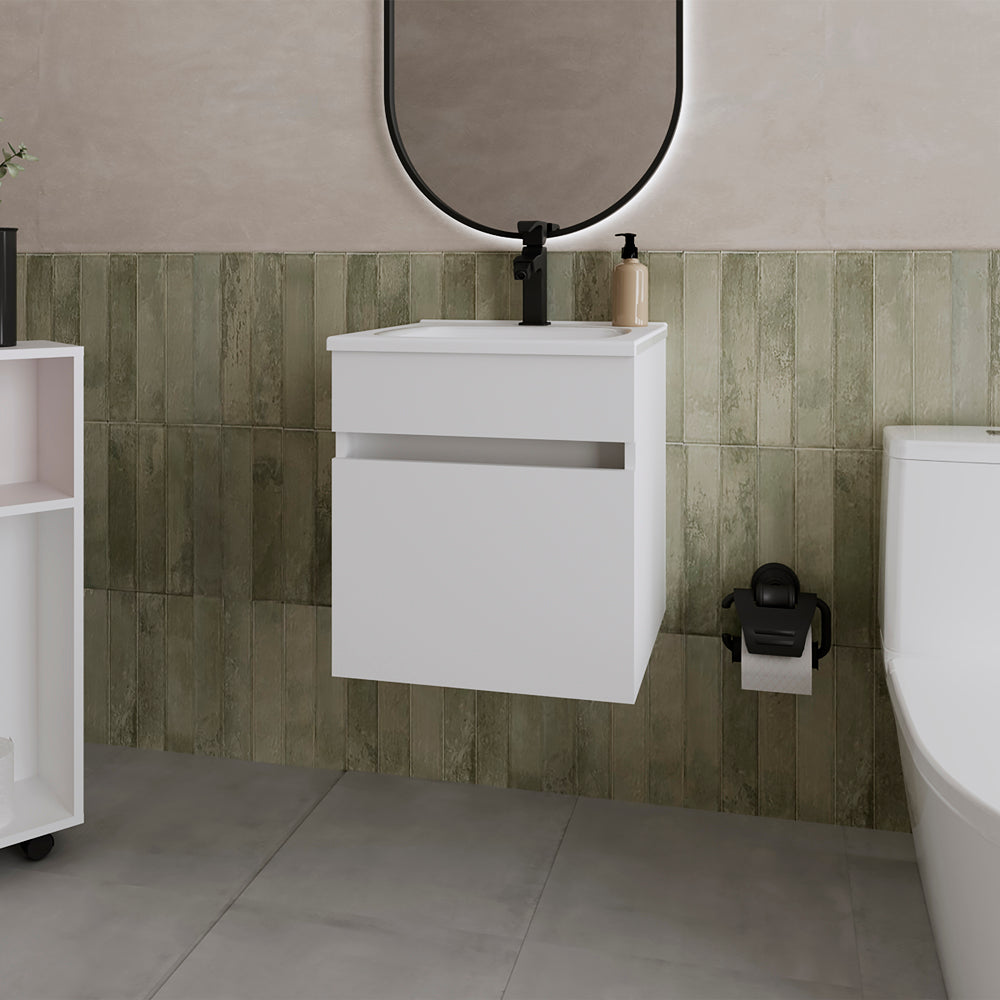 Newell Vanity Sink, Bathroom, White