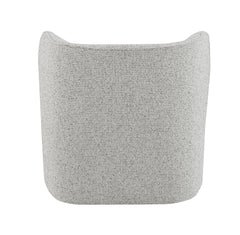 Lisa  Gray Tweed Accent Chair