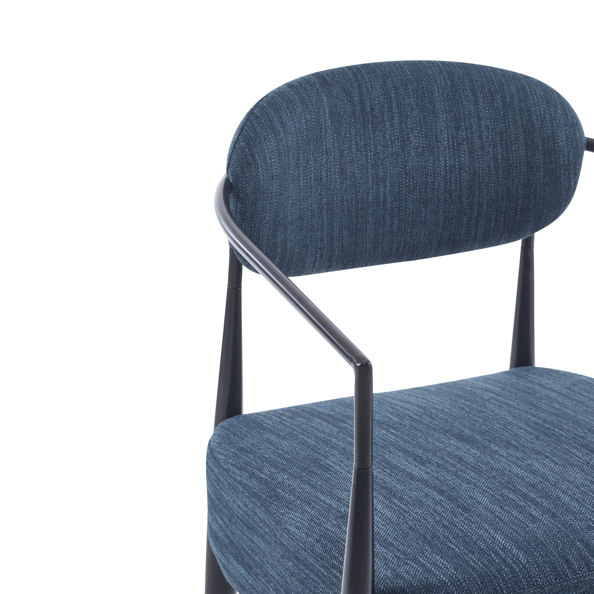 Mid-Century Modern Upholstered Accent Armchair