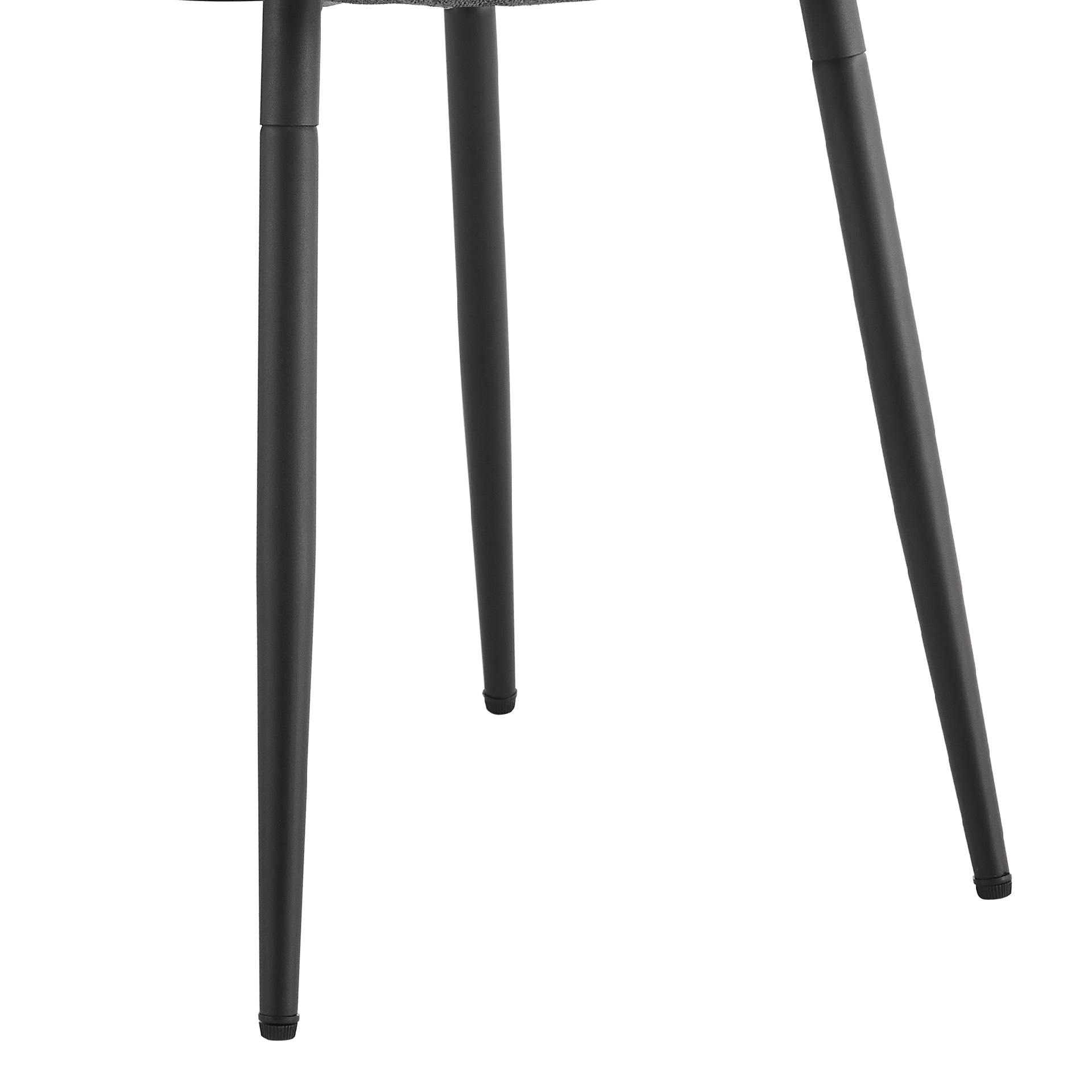 Table and chair set.71*35.4 inch White And Black Spliced Dining Table With Storage Function In The Middle Of The Table Legs.Paired With 6 Light Gray Linen Fabric Chairs.