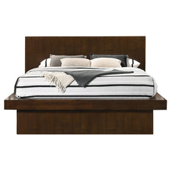 Tokyo Cappuccino 6-piece Platform Bedroom Set with 2 Nightstands