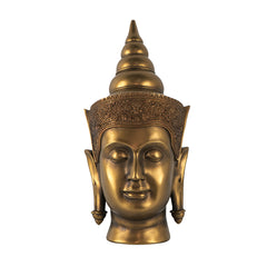 6.3x7.5x14.2" Buddha Statue Head