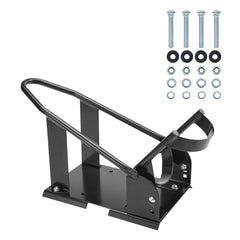 Motorcycle Wheel Chock, 1800 lbs Capacity Wheel Cradle Holder, Heavy-duty Steel Motorcycle Front Wheel Stand with 3 Adjustable Holes, For 15"-21" Off-Road Motorcycles, Standard Motorcycles