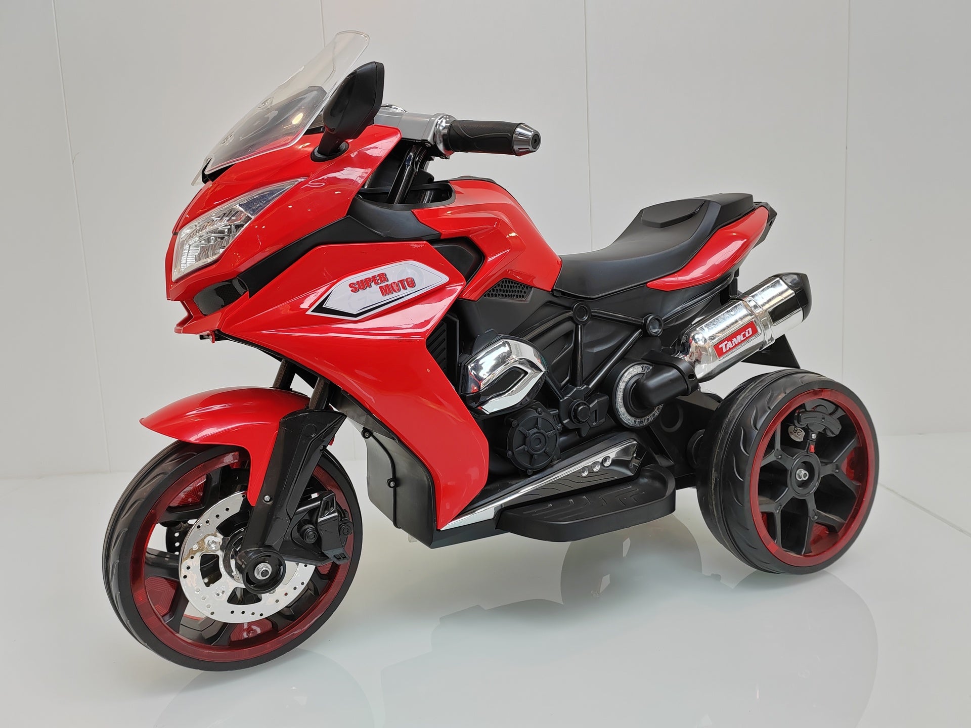 12V Kids Electric motorcycle ,ride on motorcycle,Three lighting wheels Kids electric toys Boys Girls Motorcycle, Children Battery Motor Bikes Rechargeable 3 Wheels Ride on  Electric Motorcycle
