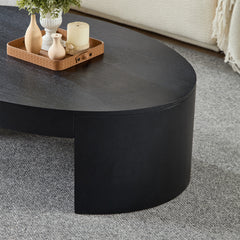 Modern Luxury Oval Coffee Table Center Table for Living Room