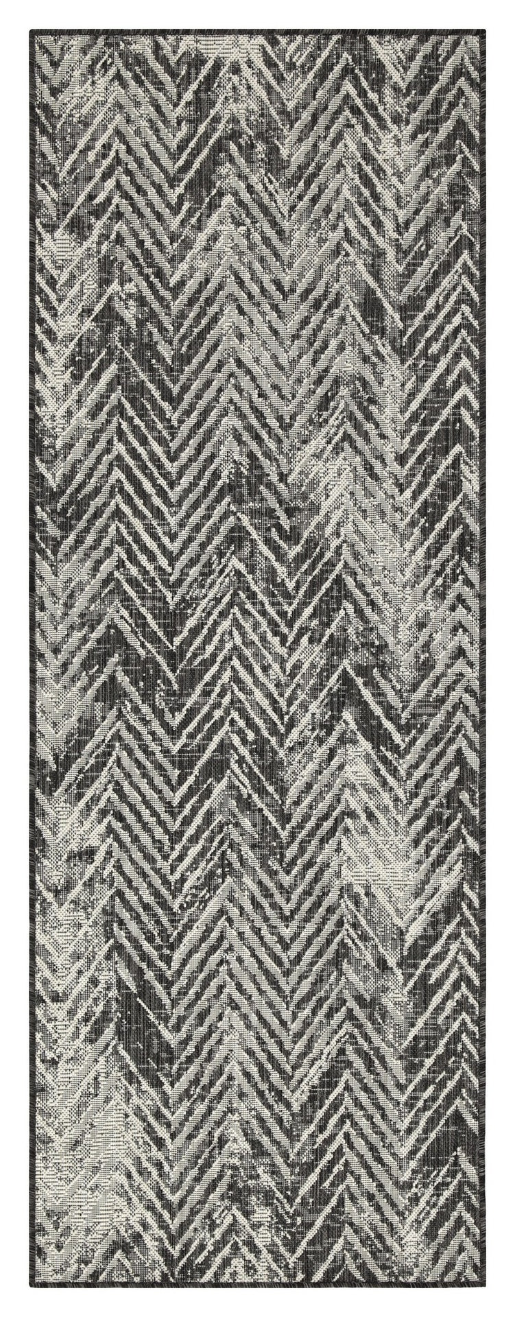 Sunshine GC_HAR2011 Anthracite 5 ft. 3 in. x 7 ft. 3 in. Indoor/Outdoor Area Rug