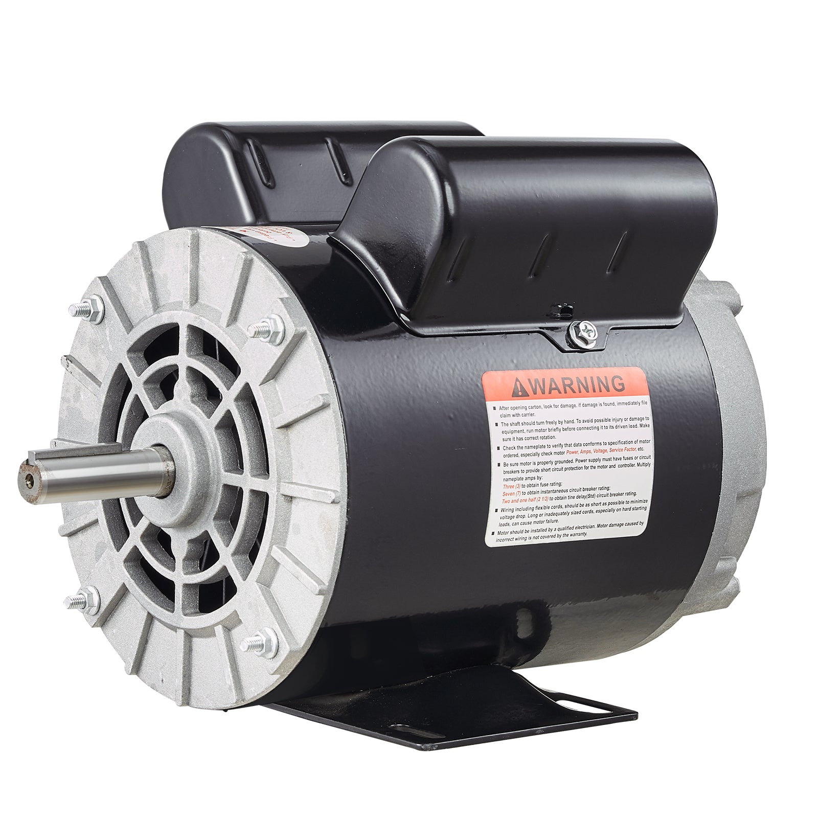 2HP SPL Air Compressor Motor 115/230V 20/10A 3450RPM 56 Frame CW/CCW Rotation (Factory Setting is CCW)