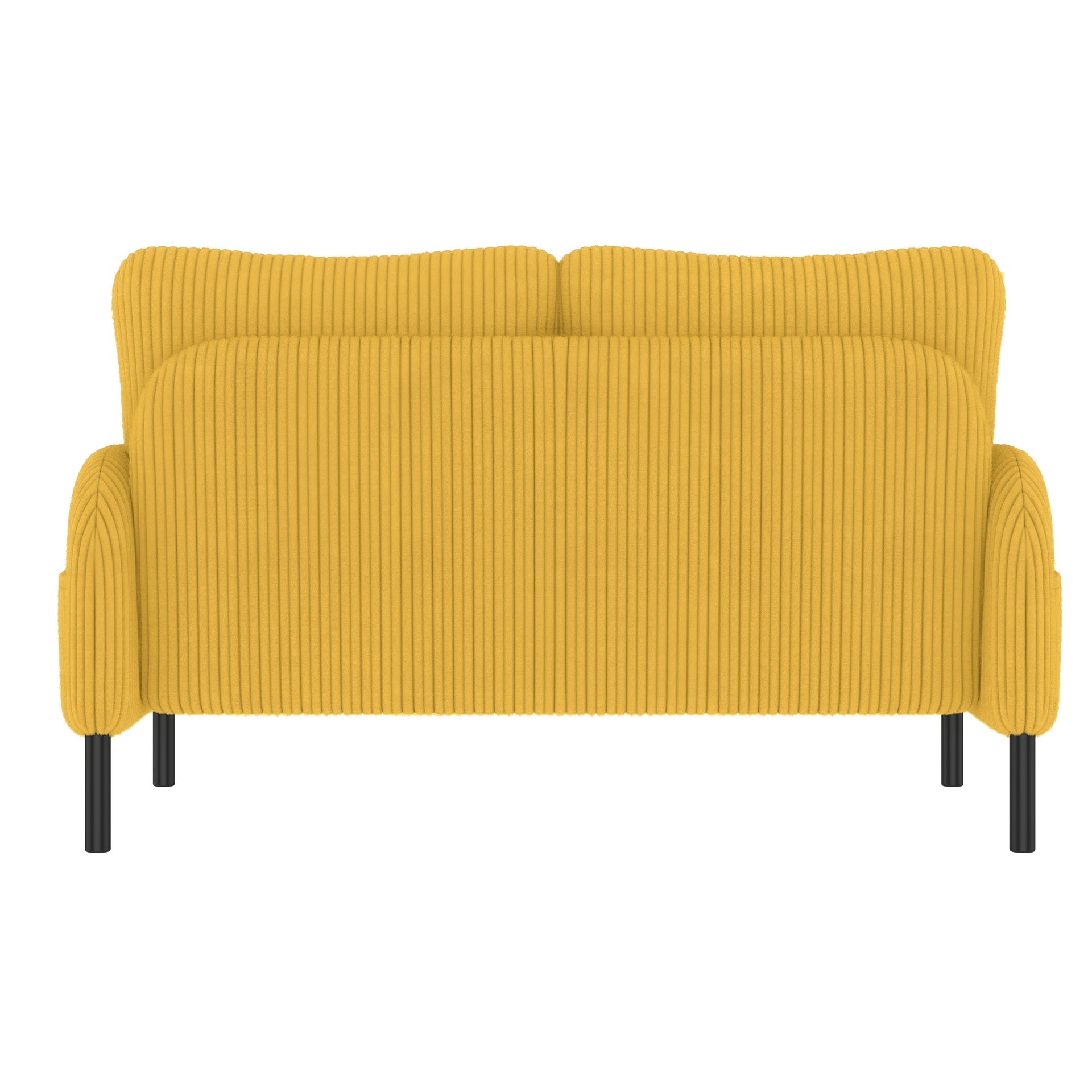 UNITED WE WIN corduroy fabric, comfortable monochrome double sofa, suitable for living rooms and bedrooms