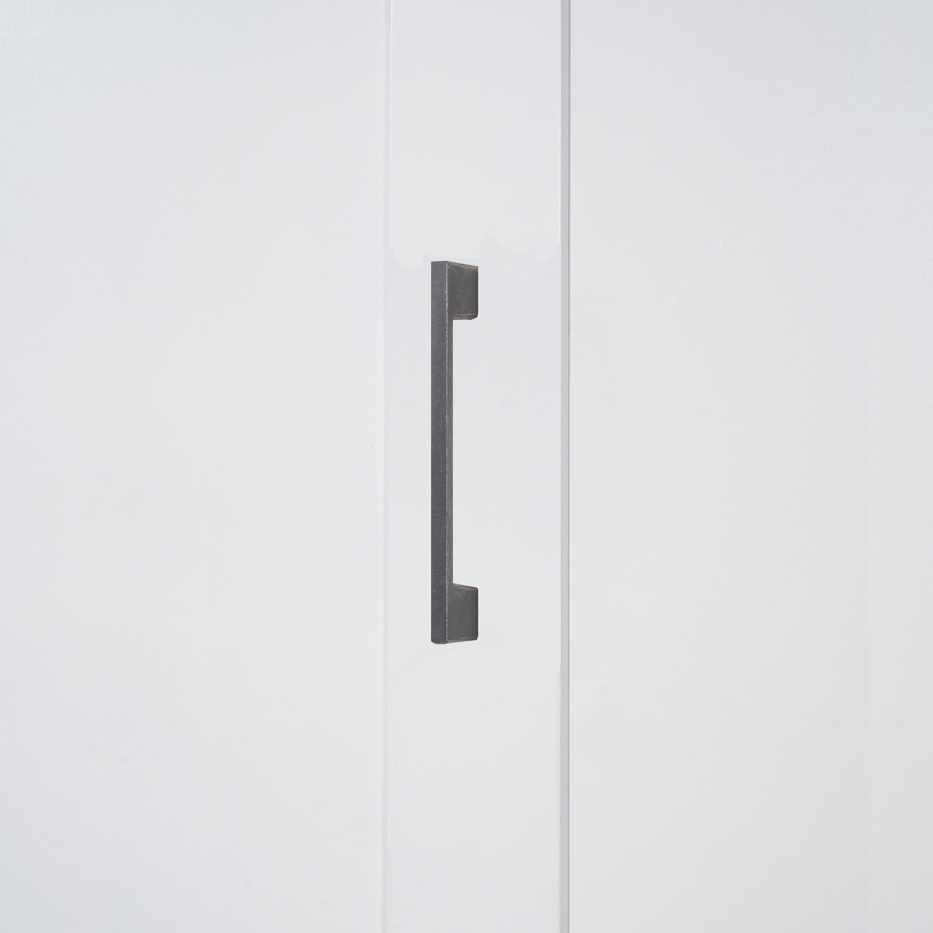 Queen Size Murphy Bed Wall Bed with Closet,White(OLD SKU:LP000581AAK)