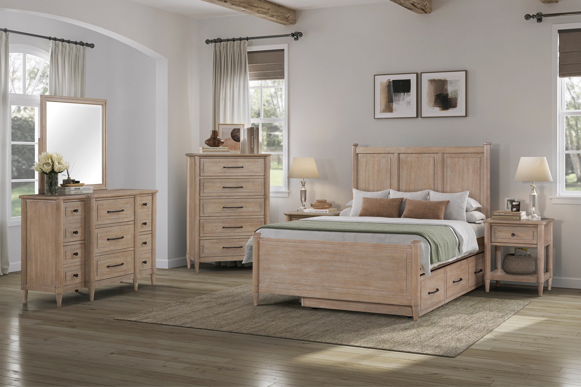 Small Breakfront Dresser