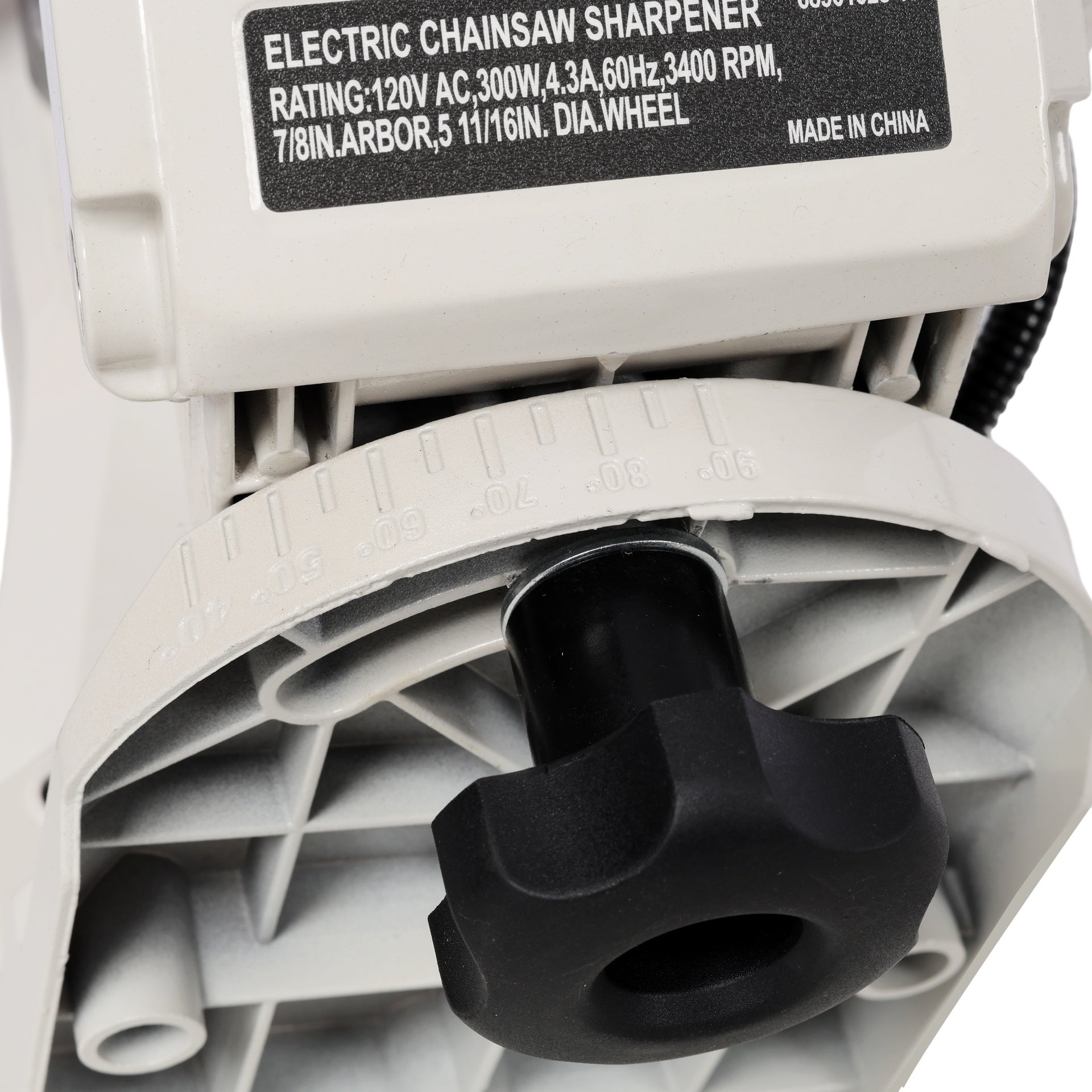 Electric Chainsaw Sharpener With Hydraulic Assist,120-Volt Bench Grinder Universal Saw Chain Sharpener