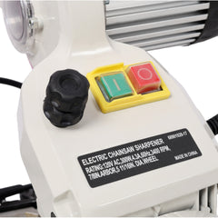 Electric Chainsaw Sharpener With Hydraulic Assist,120-Volt Bench Grinder Universal Saw Chain Sharpener