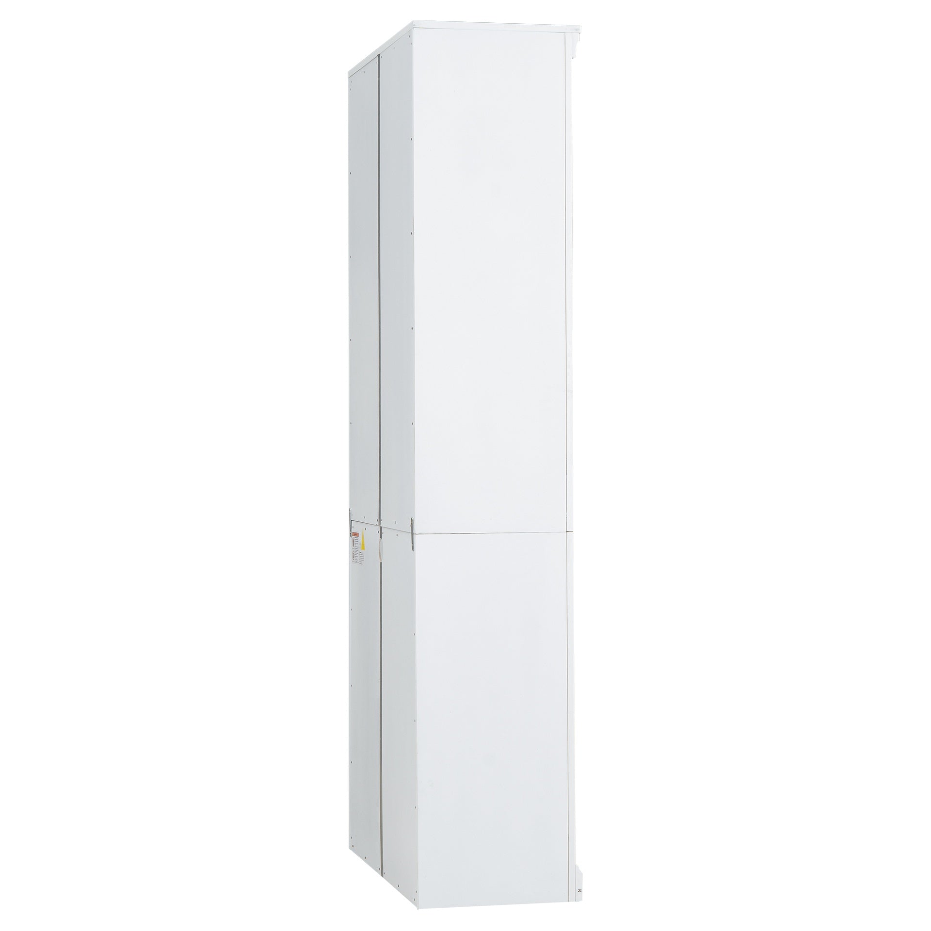 83.4" Tall Wood Bookcase with light strip,5-Tier Decor Bookshelves with Adjustable Shelves,Storage Organizer for CDs/Books,Free Standing Storage Shelves for Living Room,Home Office,White