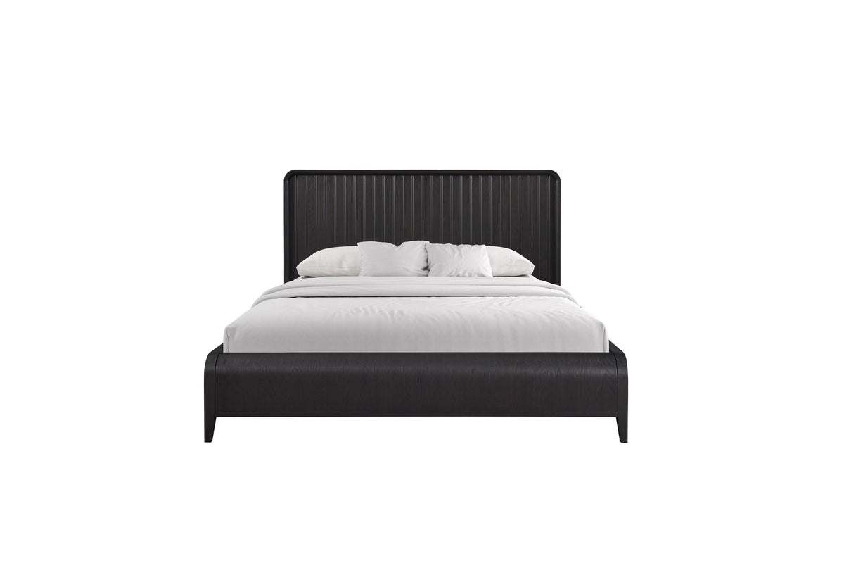 King Waterfall Panel Bed