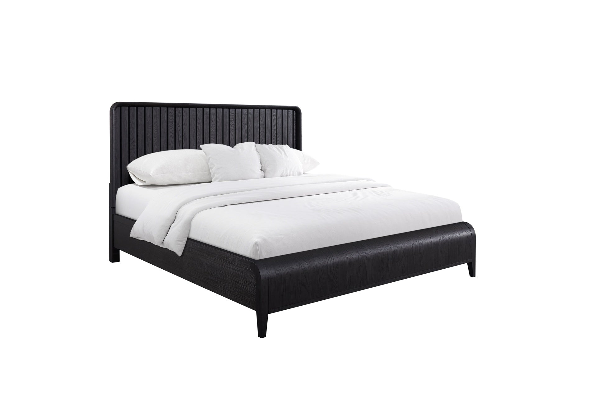 King Waterfall Panel Bed
