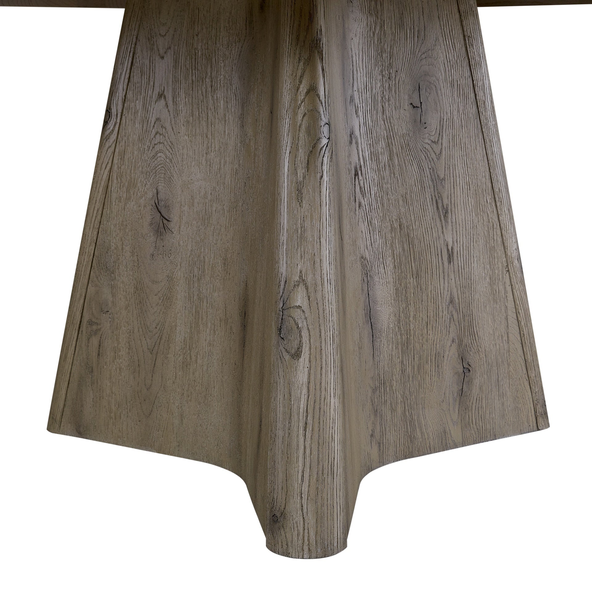 Round Standard Height Table - English Knotty Oak